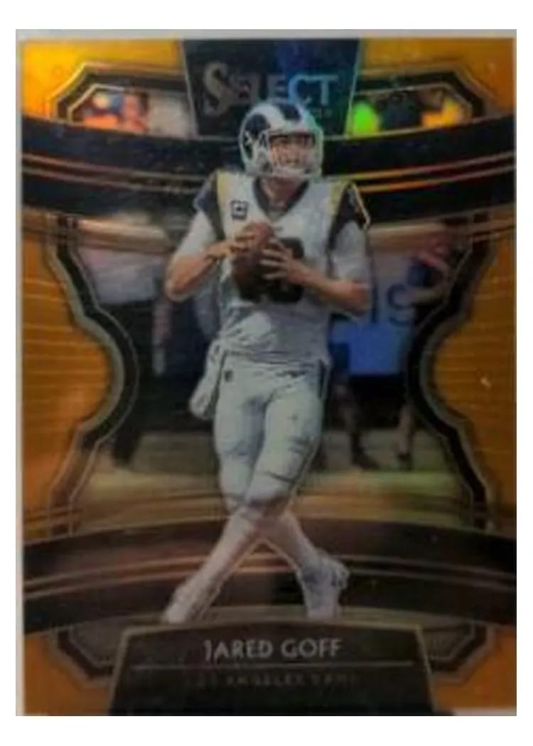 2017 Panini Select Base Set Jared Goff #3 card