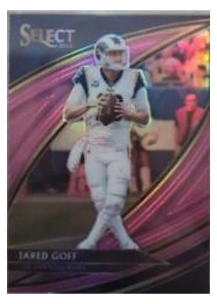 2017 Panini Select Base Set Jared Goff #3 card