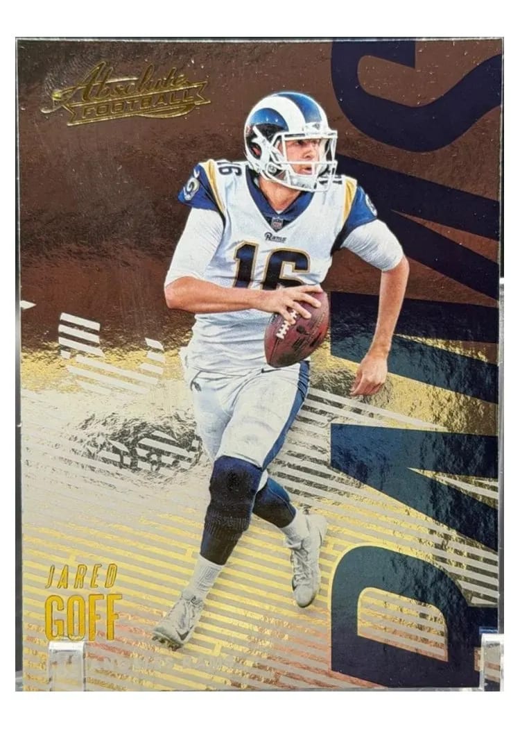2018 Panini Absolute Jared Goff #52 card