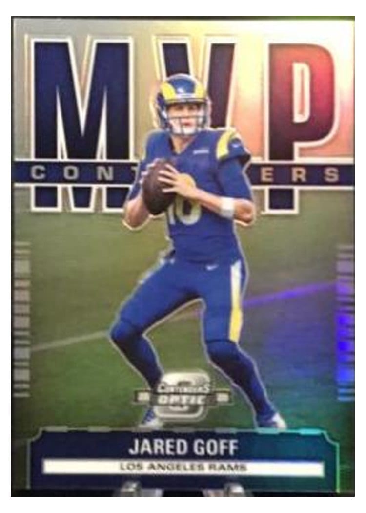 2020 Panini Contenders Optic Base Set Jared Goff #33 card