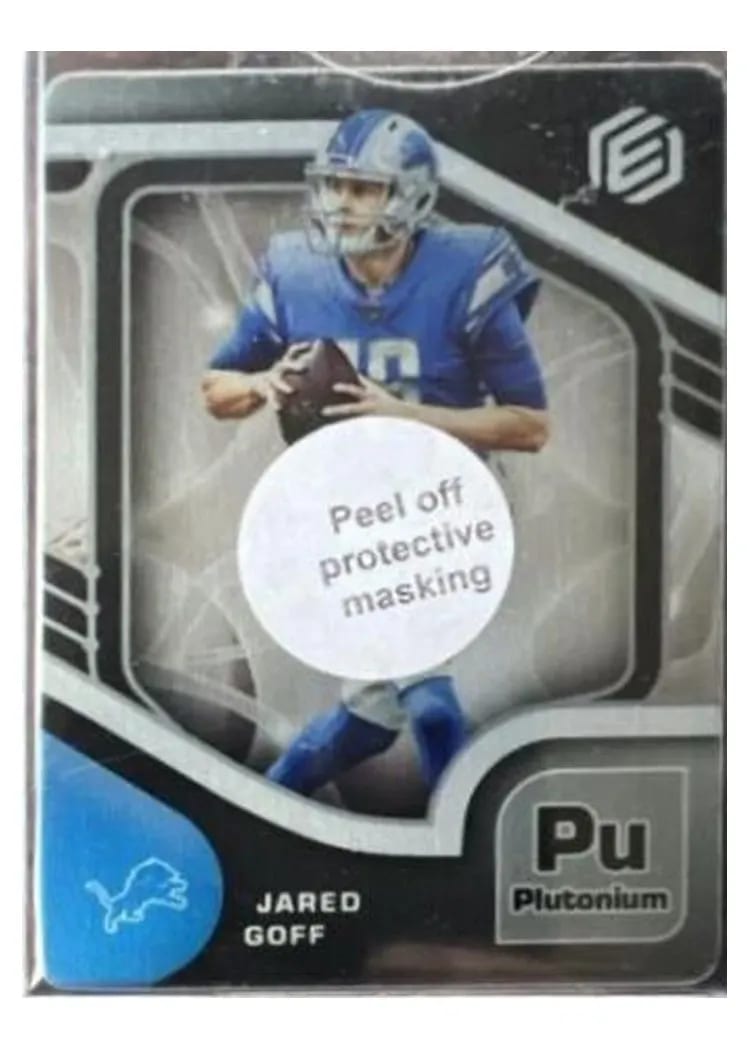 2021 Panini Elements Jared Goff #20 card
