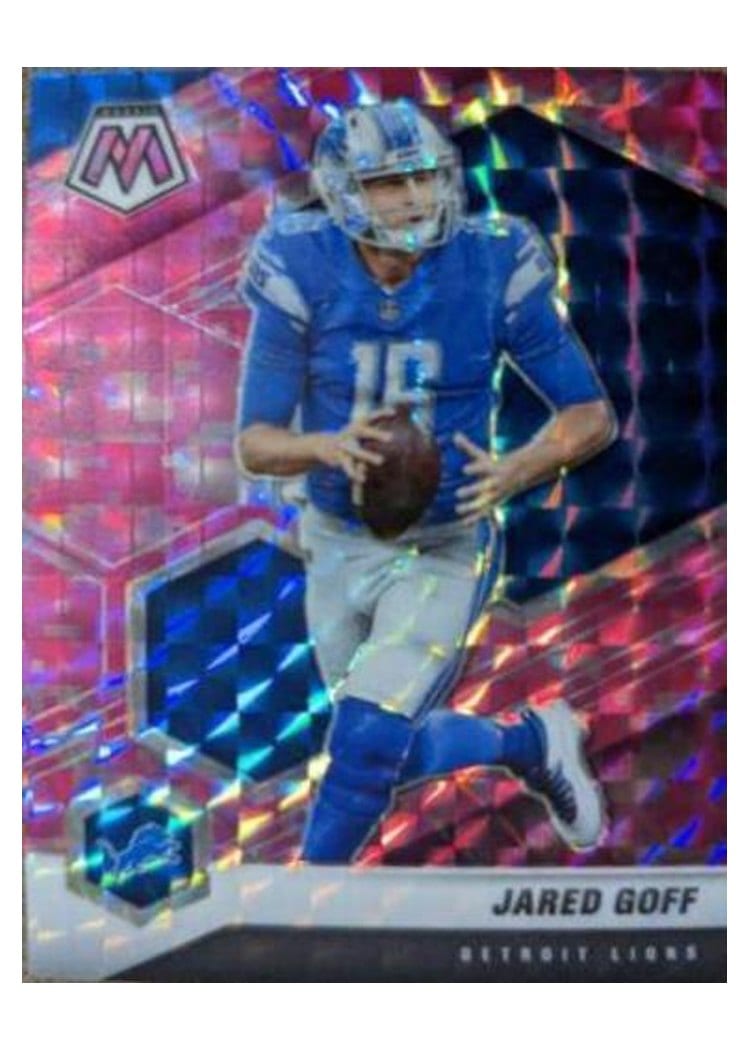 2021 Panini Mosaic Base Set Jared Goff #207 card
