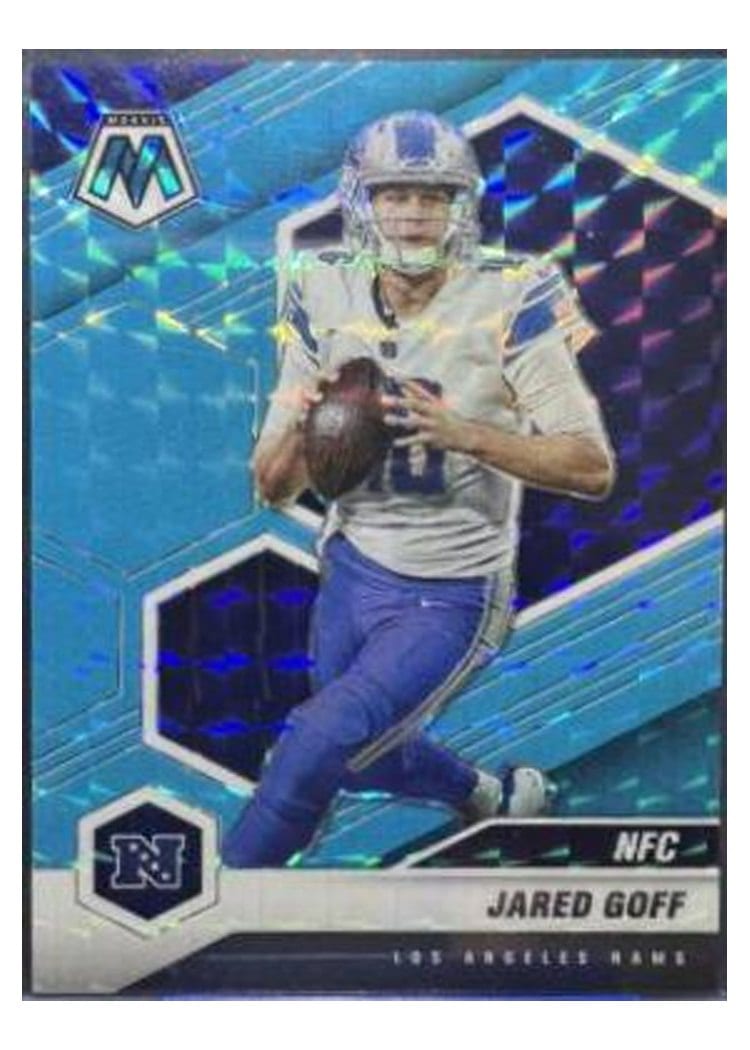 2021 Panini Mosaic Base Set Jared Goff #207 card