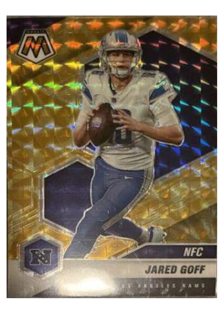 2021 Panini Mosaic Base Set Jared Goff #207 card