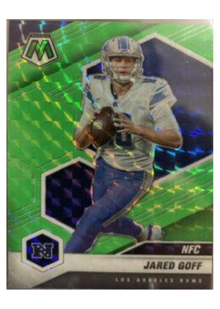 2021 Panini Mosaic Base Set Jared Goff #207 card
