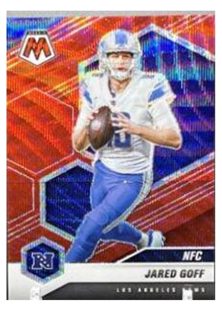 2021 Panini Mosaic Base Set Jared Goff #207 card