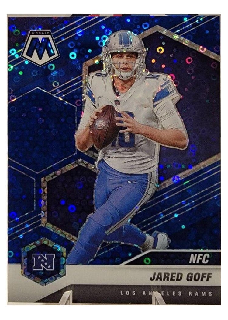2021 Panini Mosaic Base Set Jared Goff #207 card