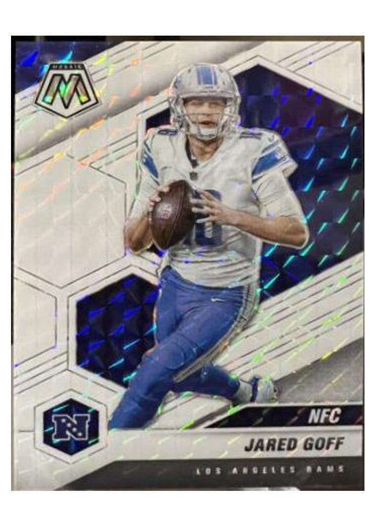 2021 Panini Mosaic Base Set Jared Goff #207 card