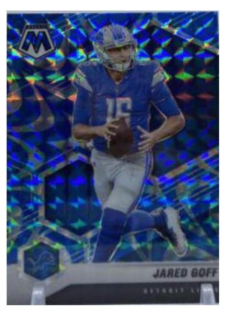 2021 Panini Mosaic Base Set Jared Goff #72 card