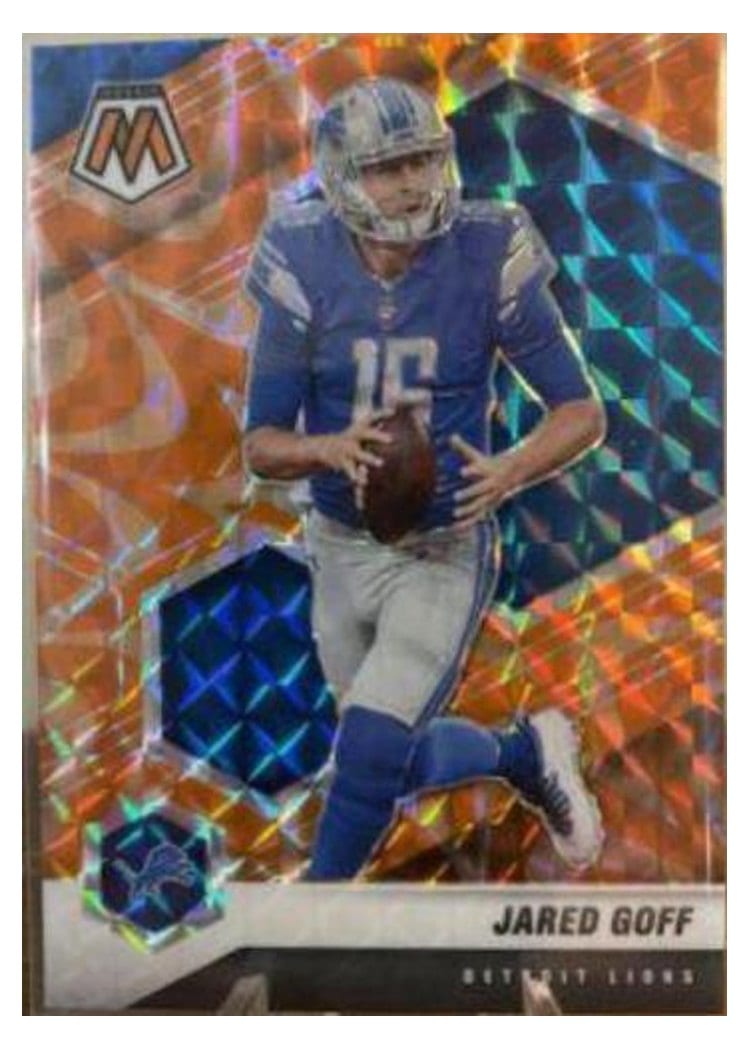 2021 Panini Mosaic Base Set Jared Goff #72 card