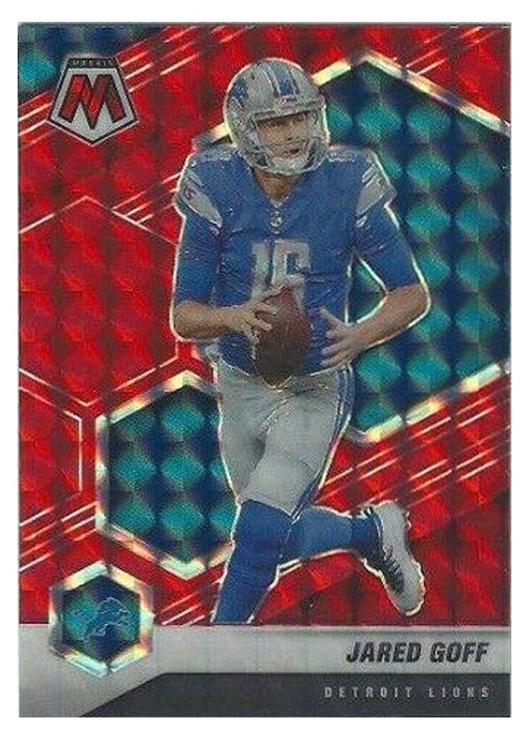 2021 Panini Mosaic Base Set Jared Goff #72 card