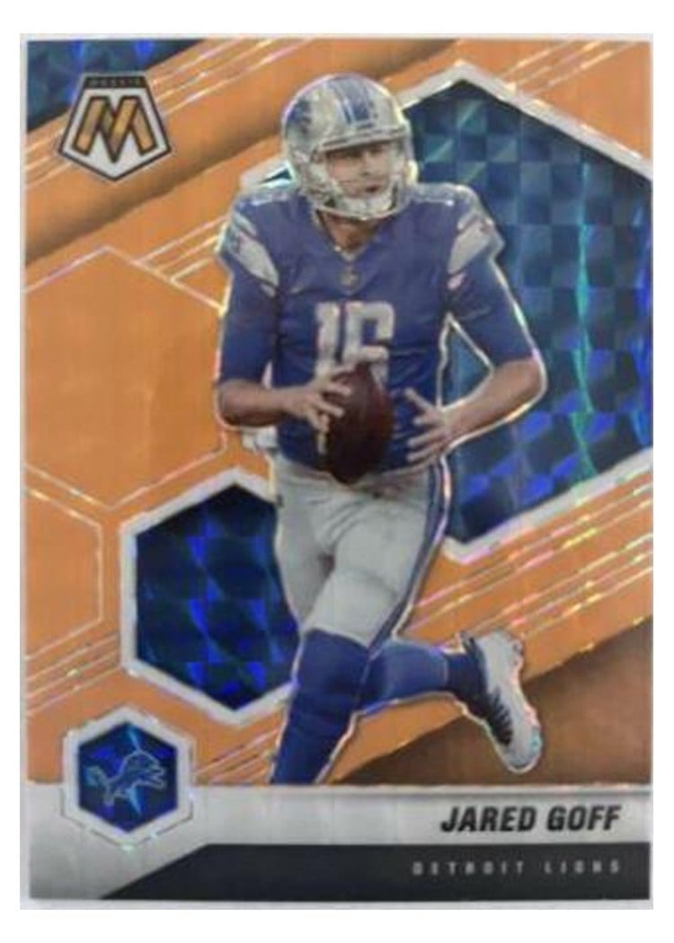 2021 Panini Mosaic Base Set Jared Goff #72 card