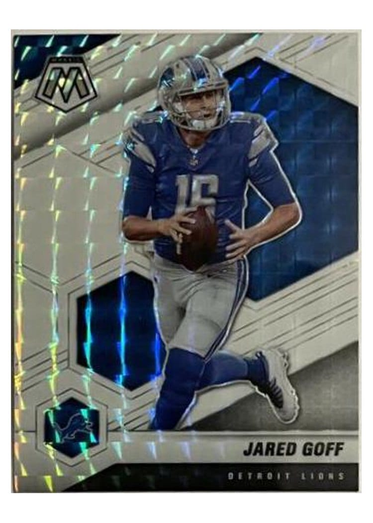 2021 Panini Mosaic Base Set Jared Goff #72 card