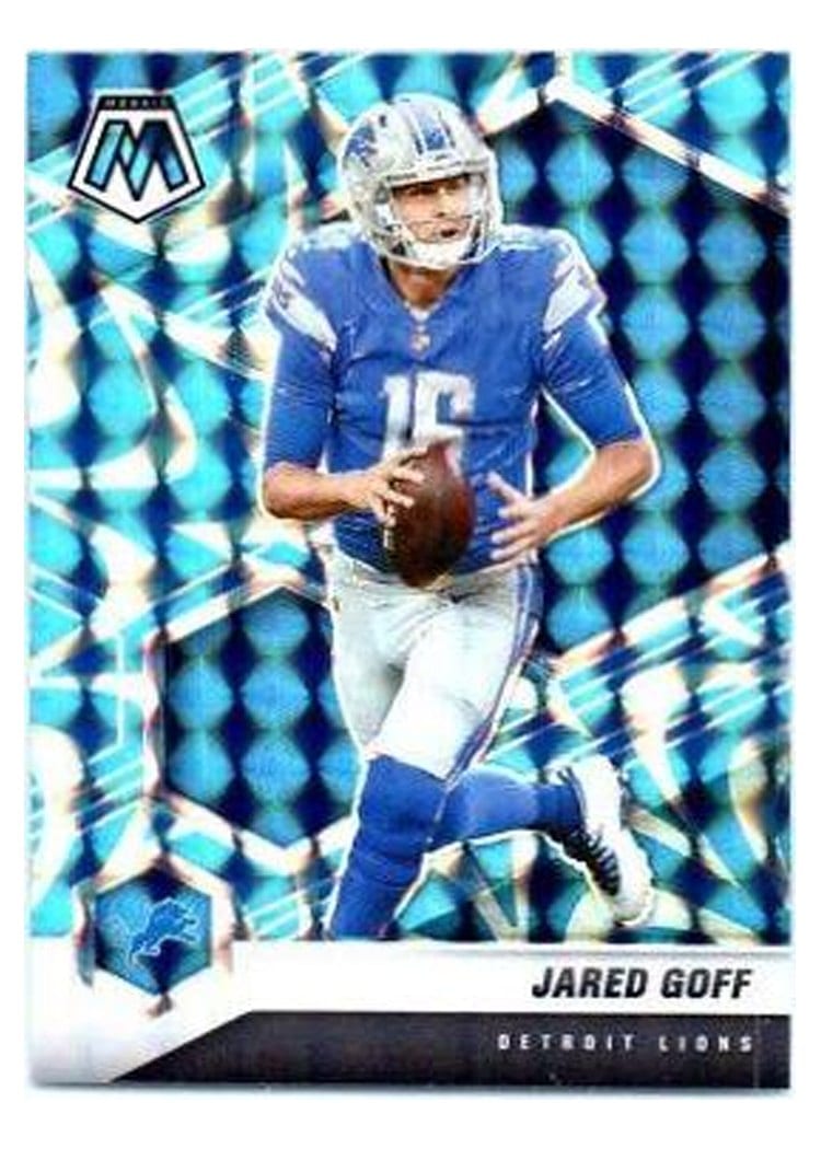 2021 Panini Mosaic Base Set Jared Goff #72 card