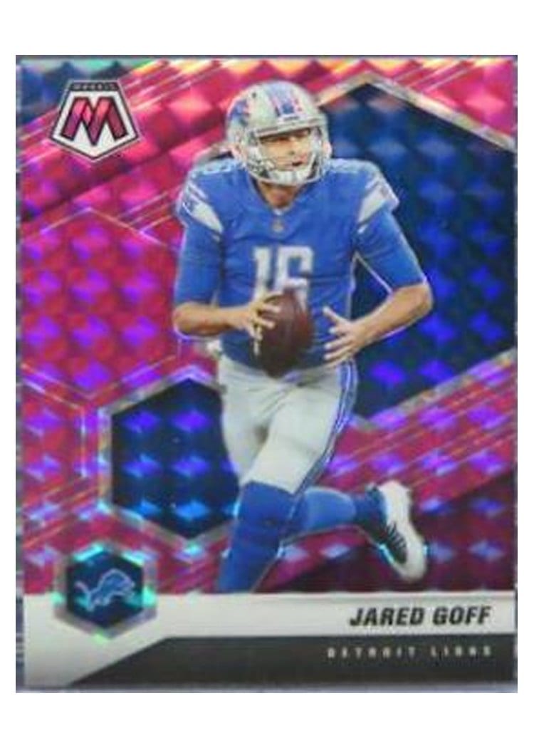 2021 Panini Mosaic Base Set Jared Goff #72 card