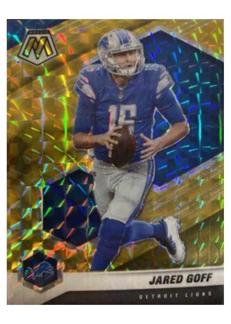 2021 Panini Mosaic Base Set Jared Goff #72 card
