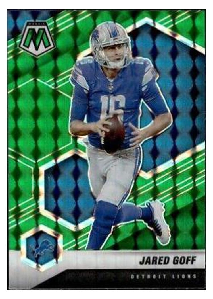 2021 Panini Mosaic Base Set Jared Goff #72 card