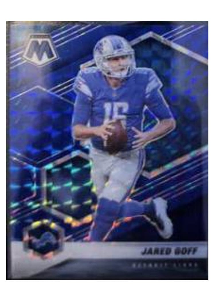 2021 Panini Mosaic Base Set Jared Goff #72 card
