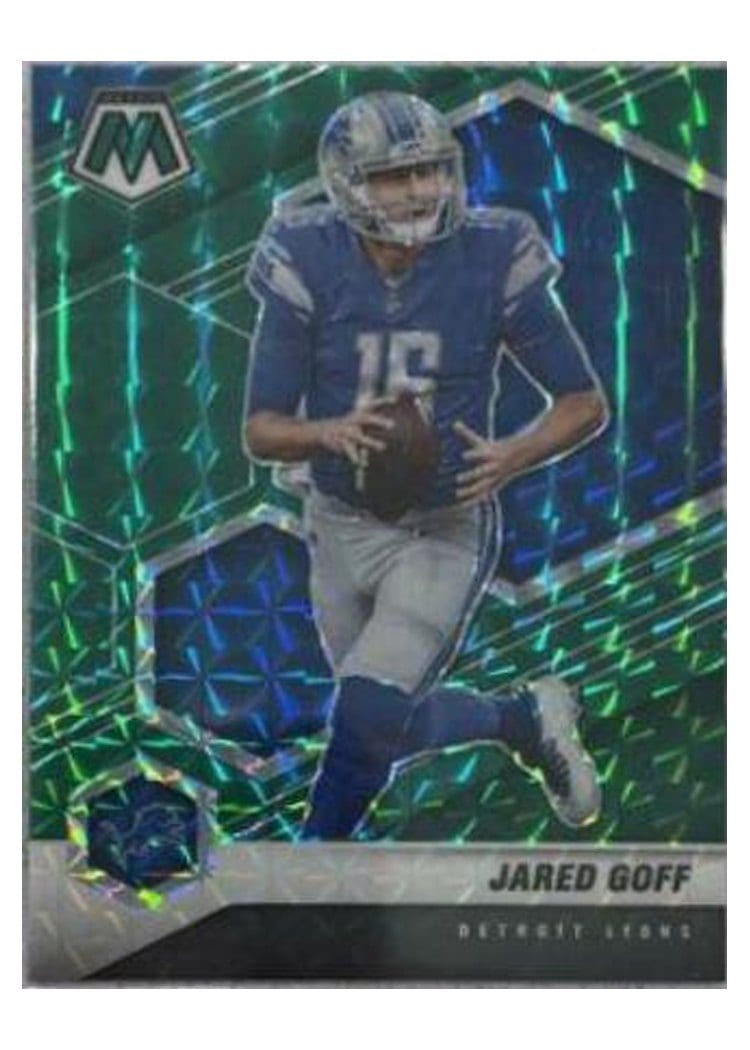 2021 Panini Mosaic Base Set Jared Goff #72 card