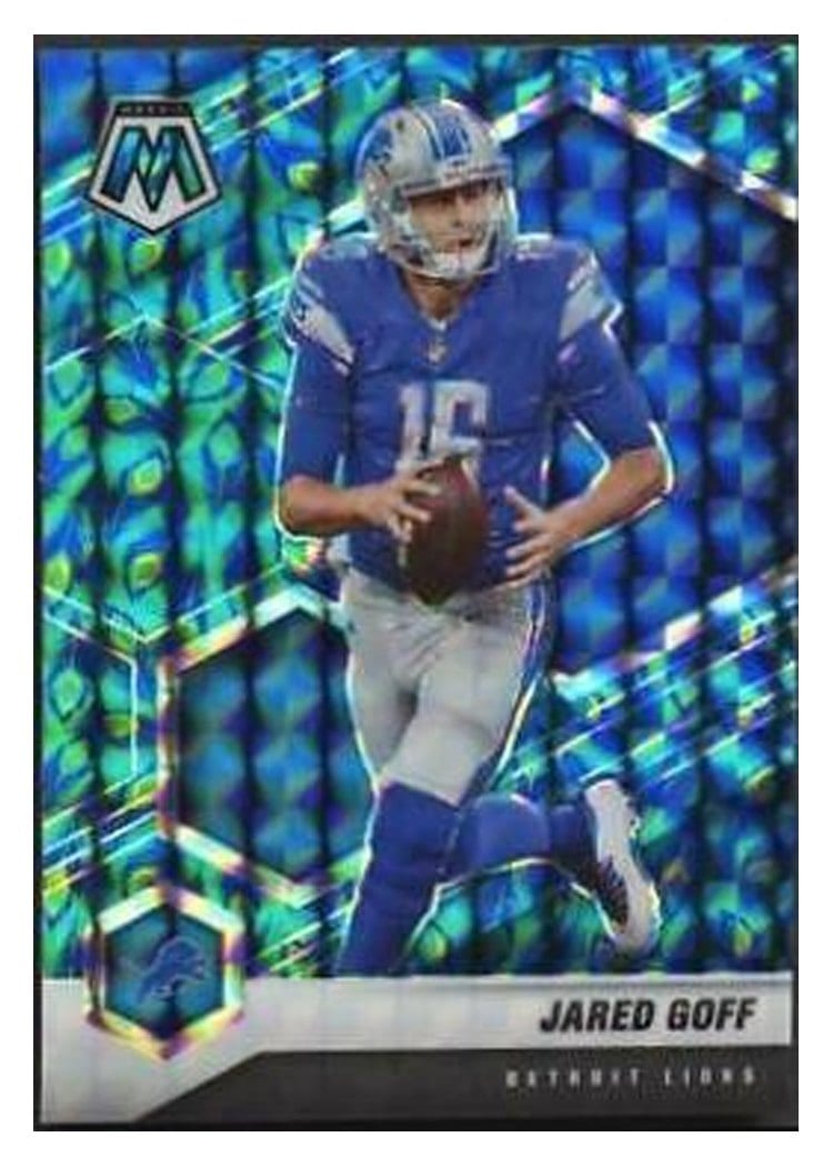 2021 Panini Mosaic Base Set Jared Goff #72 card