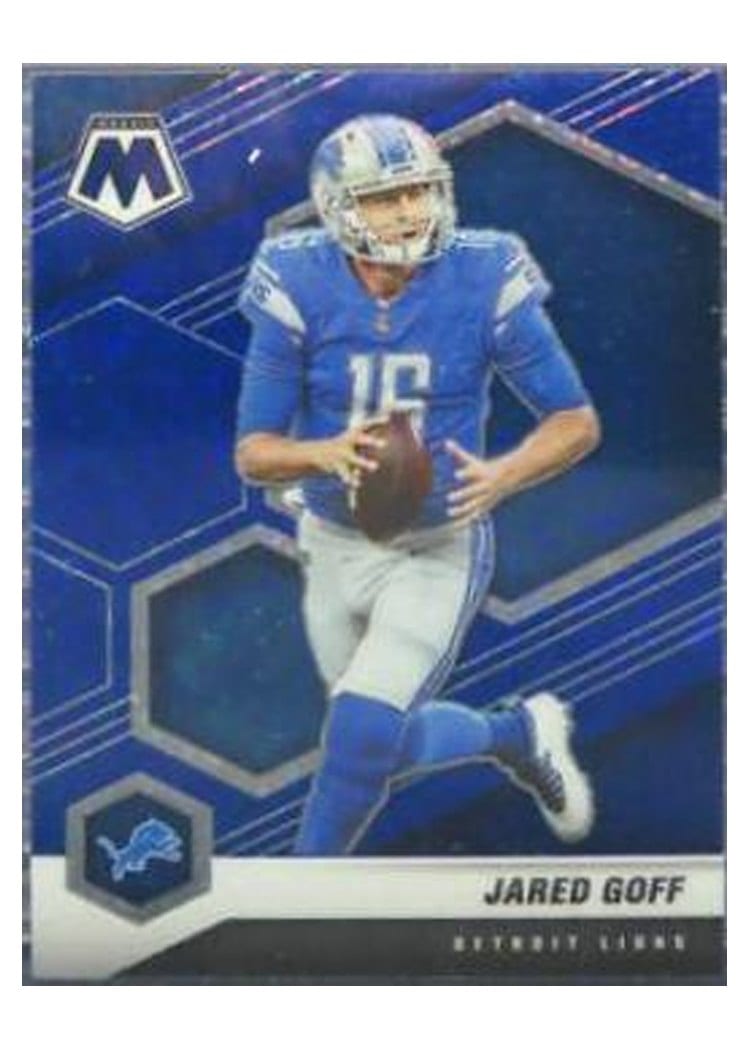 2021 Panini Mosaic Base Set Jared Goff #72 card