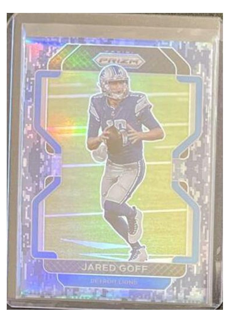 2021 Panini Prizm Base Set Jared Goff #148 card