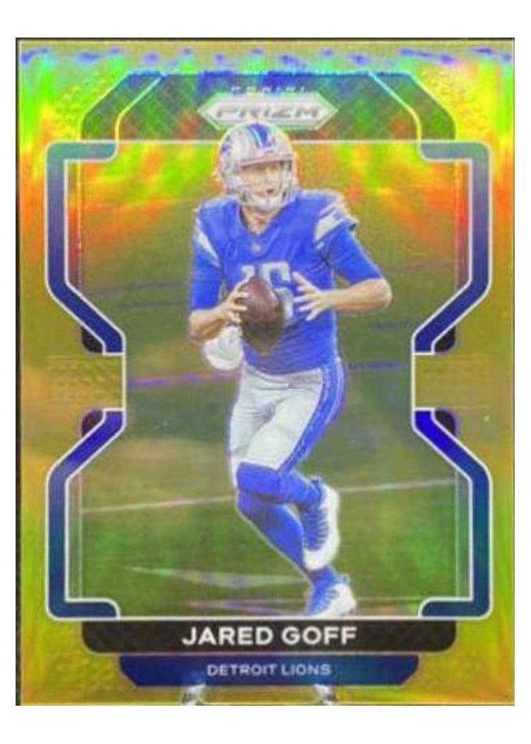 2021 Panini Prizm Base Set Jared Goff #148 card