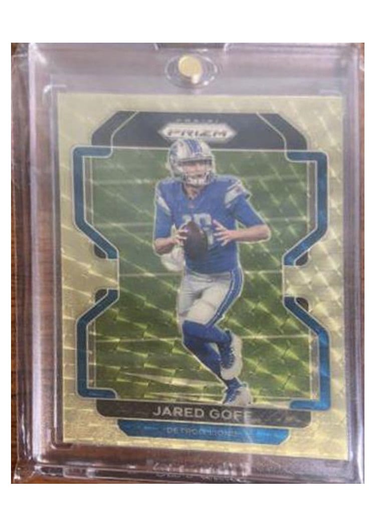 2021 Panini Prizm Base Set Jared Goff #148 card