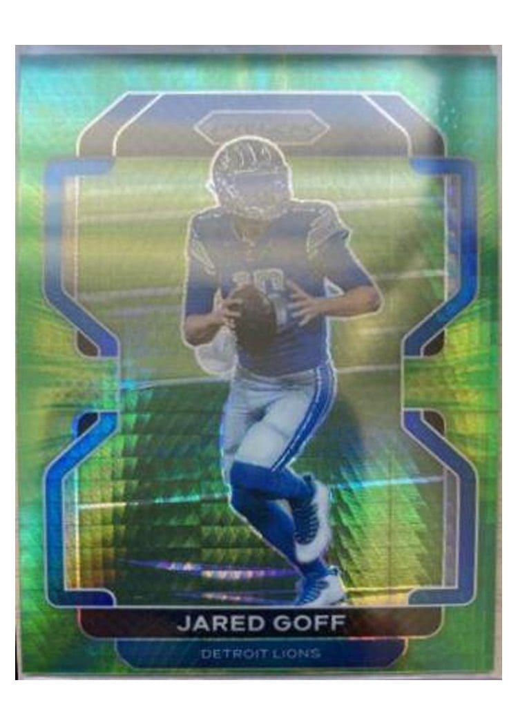 2021 Panini Prizm Base Set Jared Goff #148 card