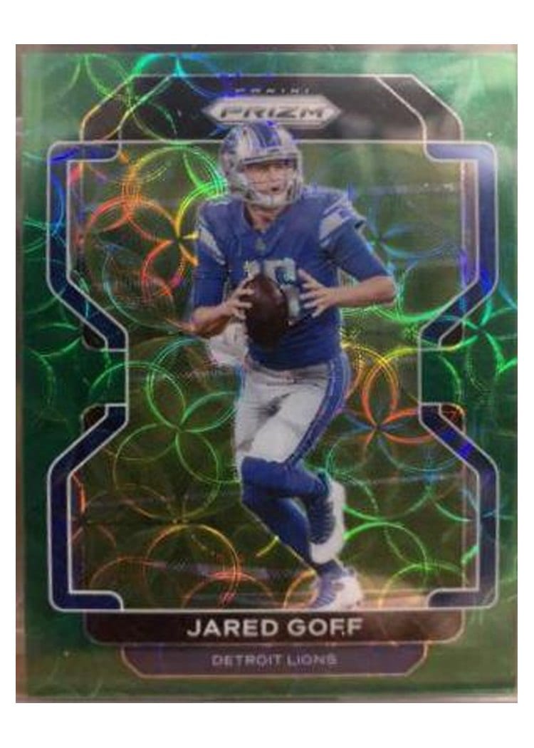 2021 Panini Prizm Base Set Jared Goff #148 card
