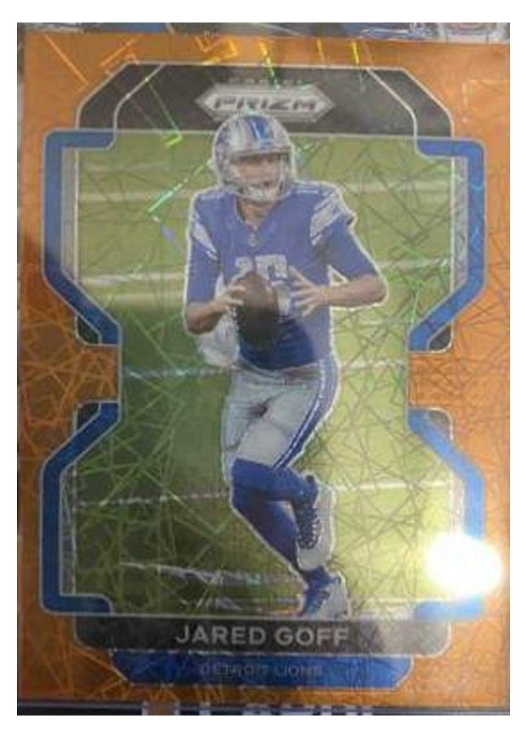 2021 Panini Prizm Base Set Jared Goff #148 card
