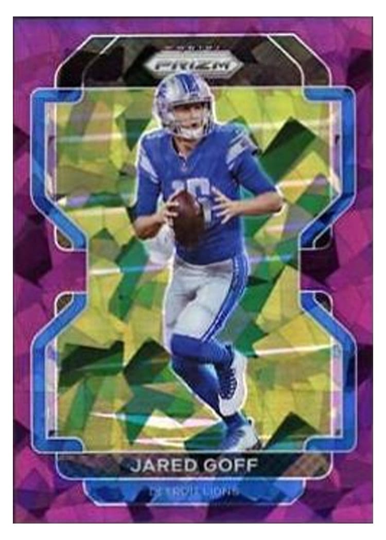 2021 Panini Prizm Base Set Jared Goff #148 card