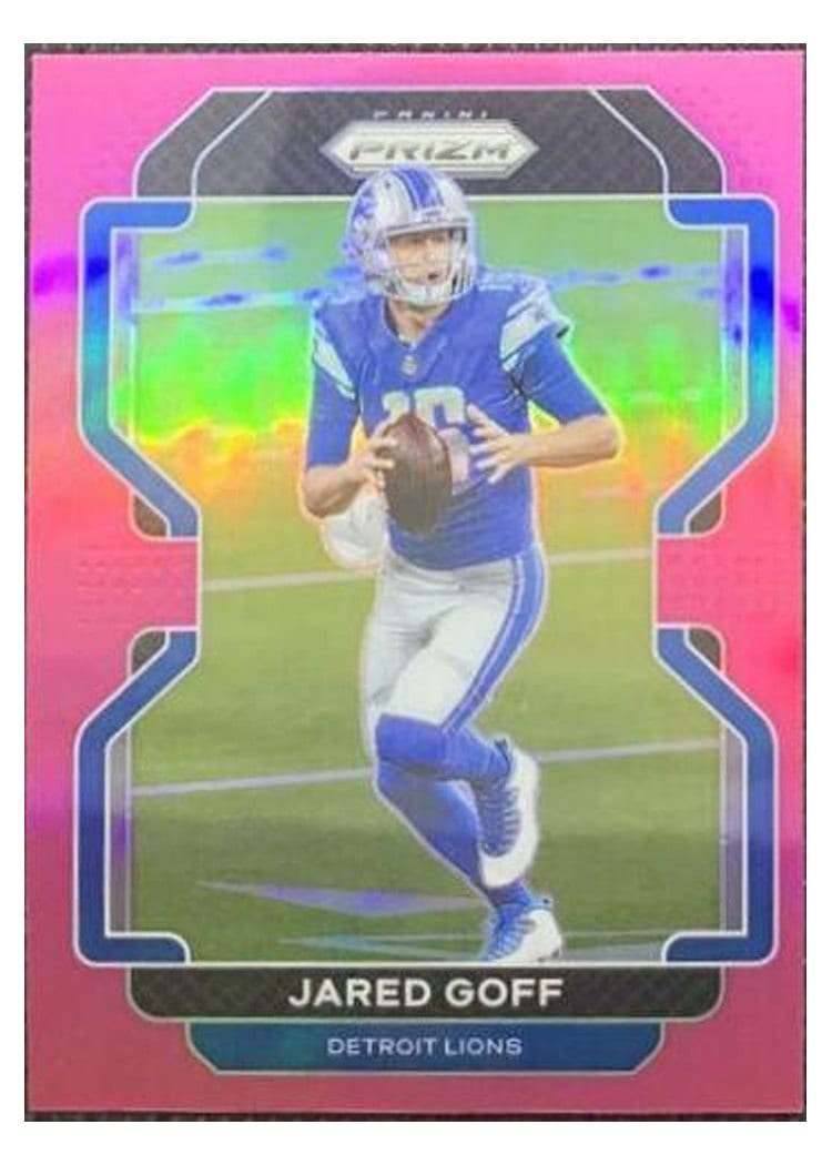 2021 Panini Prizm Base Set Jared Goff #148 card
