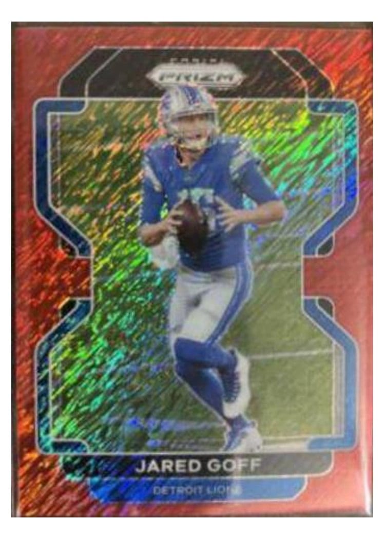 2021 Panini Prizm Base Set Jared Goff #148 card