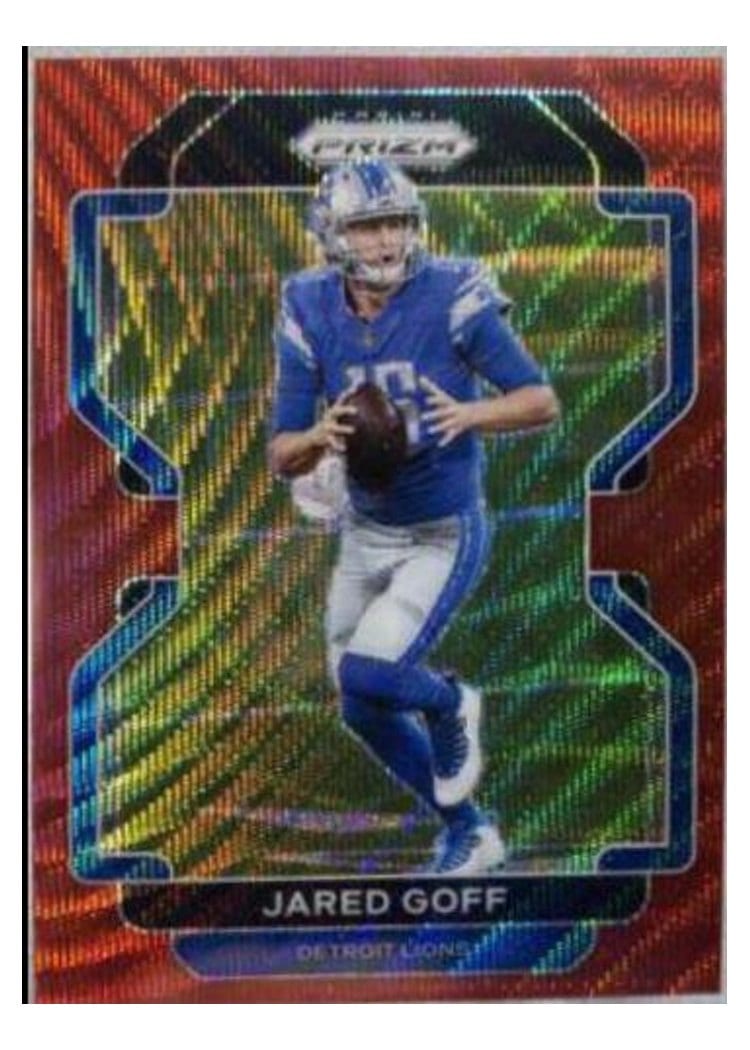 2021 Panini Prizm Base Set Jared Goff #148 card