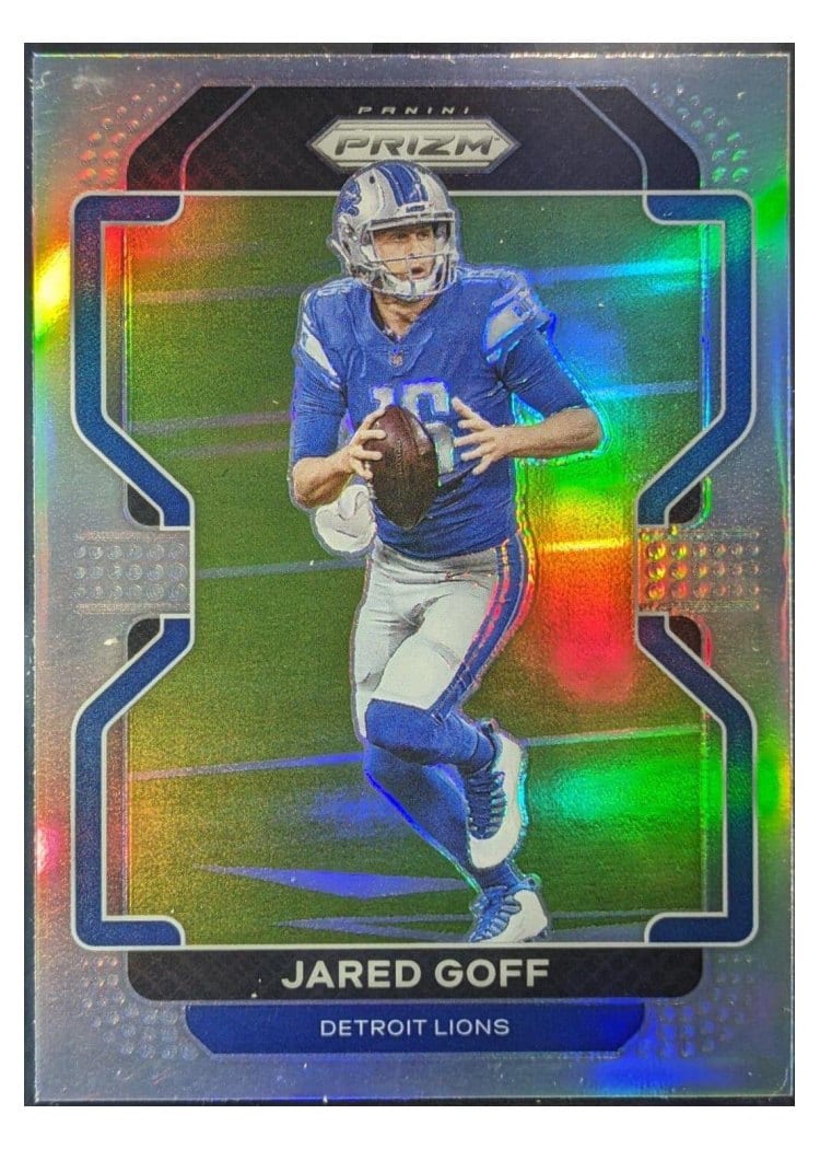 2021 Panini Prizm Base Set Jared Goff #148 card