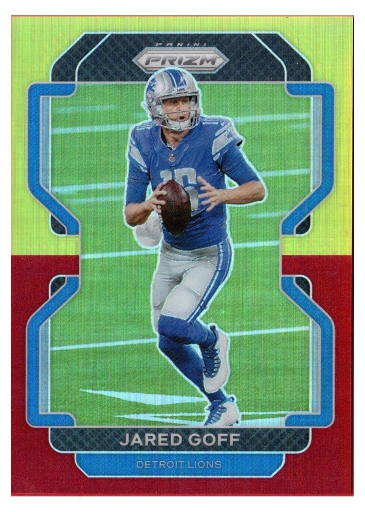 2021 Panini Prizm Base Set Jared Goff #148 card