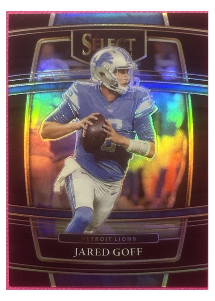 2021 Panini Select Base Set Jared Goff #13 card