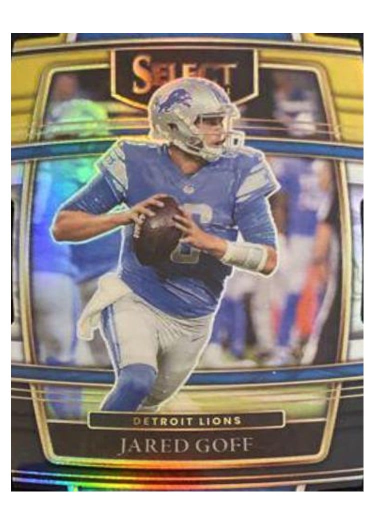 2021 Panini Select Base Set Jared Goff #13 card
