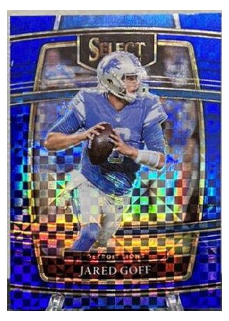 2021 Panini Select Base Set Jared Goff #13 card