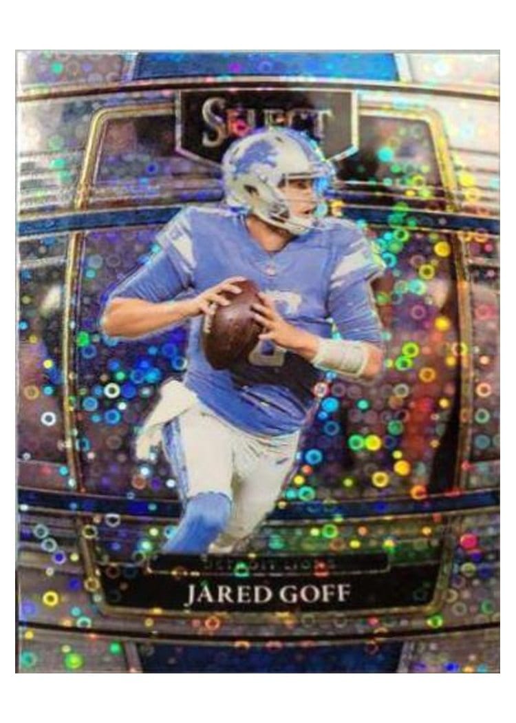 2021 Panini Select Base Set Jared Goff #13 card