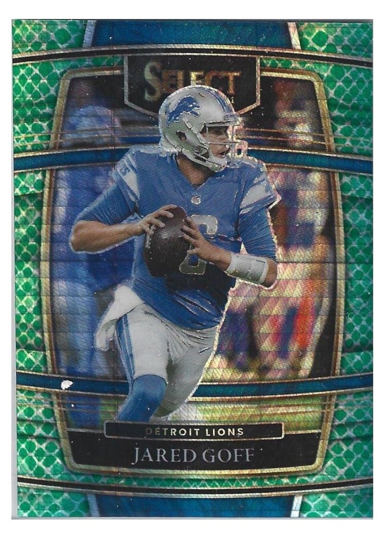 2021 Panini Select Base Set Jared Goff #13 card