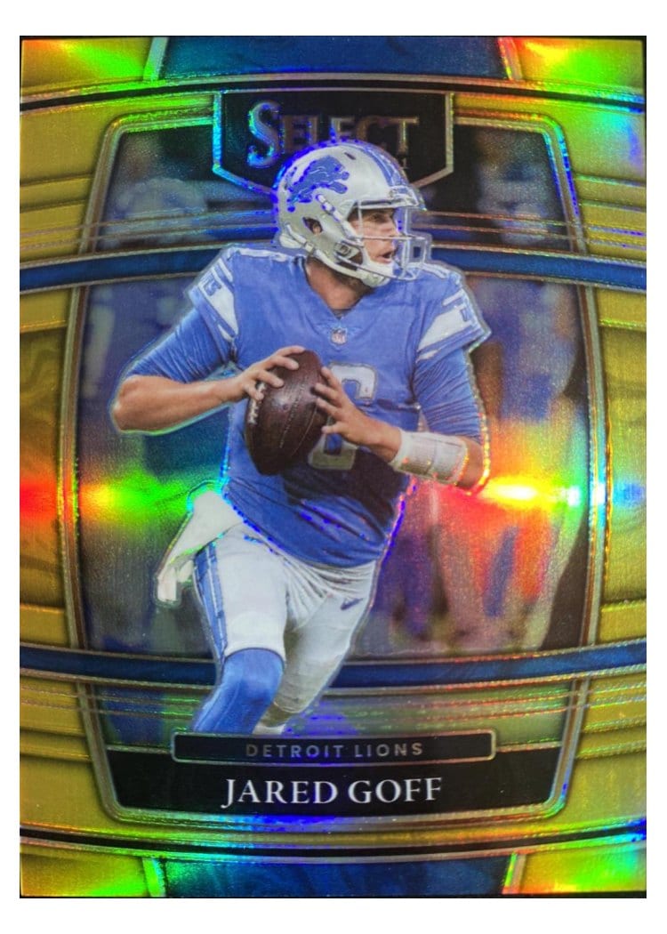2021 Panini Select Base Set Jared Goff #13 card