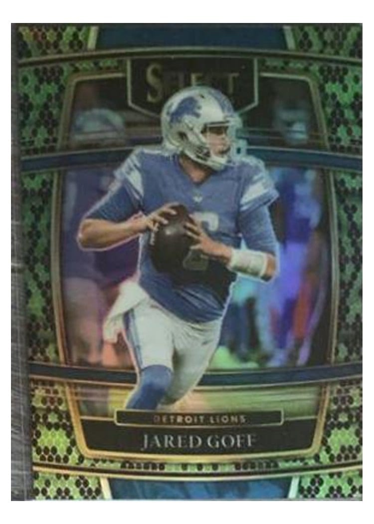 2021 Panini Select Base Set Jared Goff #13 card