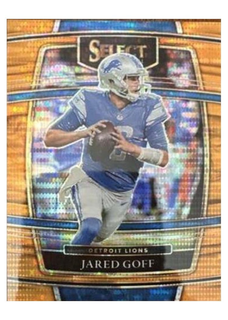 2021 Panini Select Base Set Jared Goff #13 card