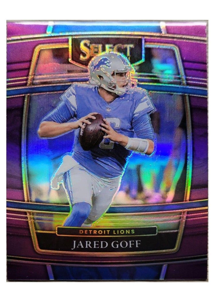 2021 Panini Select Base Set Jared Goff #13 card