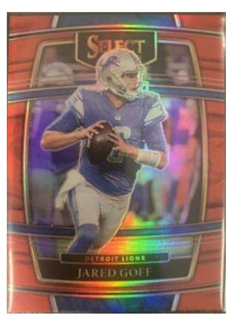 2021 Panini Select Base Set Jared Goff #13 card