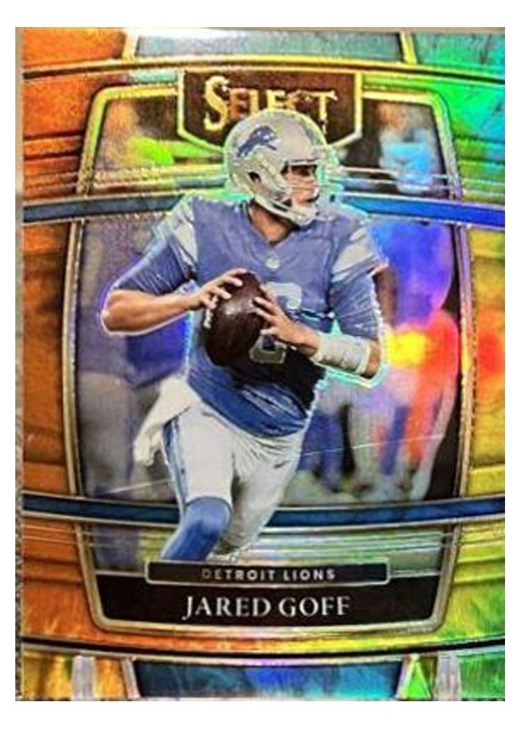 2021 Panini Select Base Set Jared Goff #13 card