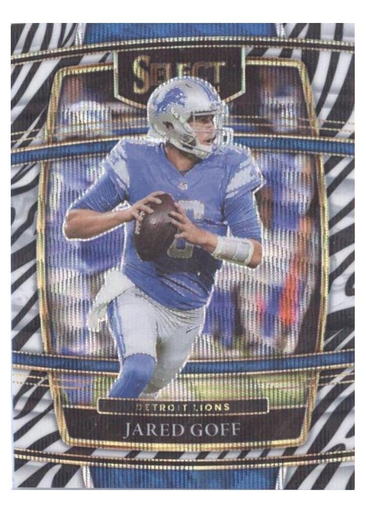 2021 Panini Select Base Set Jared Goff #13 card