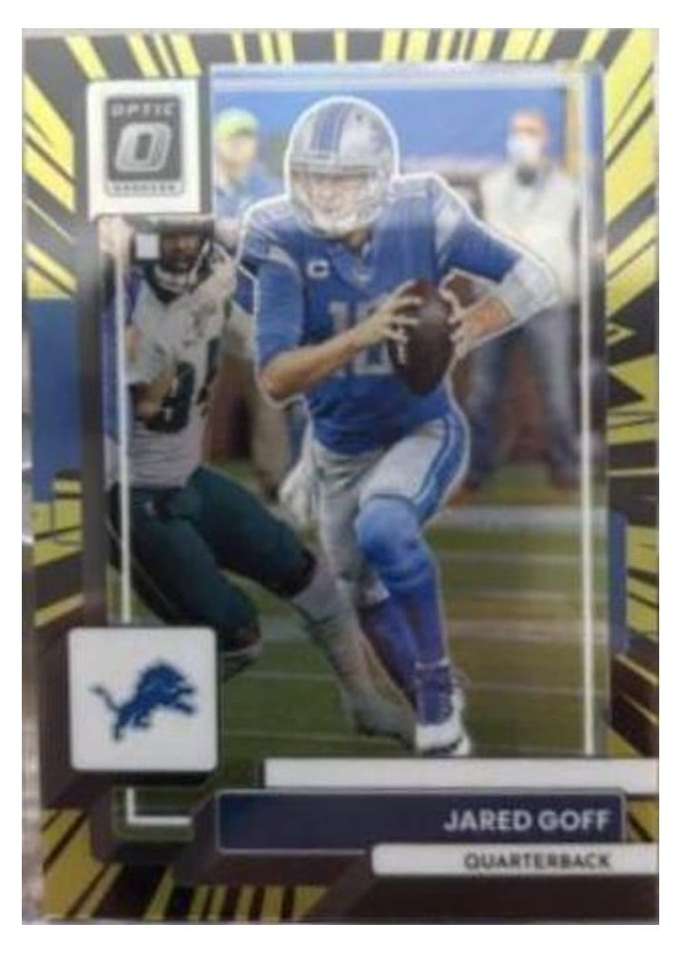 2022 Donruss Optic Base Set Jared Goff #64 card